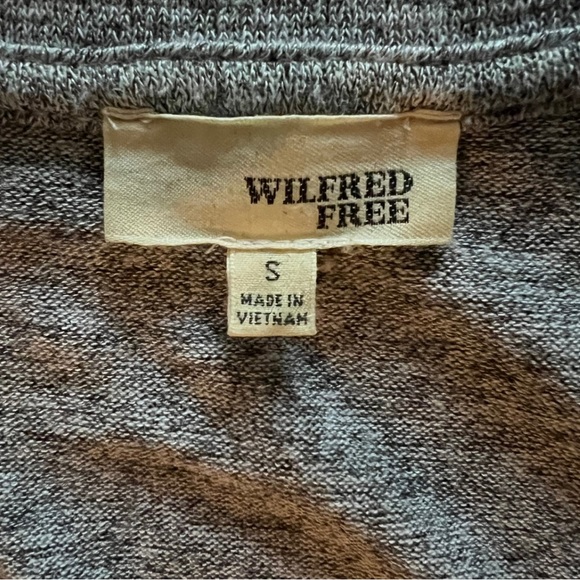 Aritzia Wilfred Free Heathered Grey Midi Dress - Size Small - Picture 2 of 2